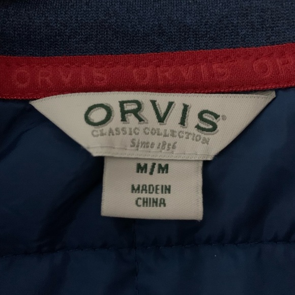 Orvis Mixed Media Hybrid Jacket True Blue - Picture 12 of 13